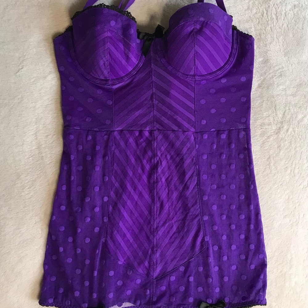 Purple lingerie